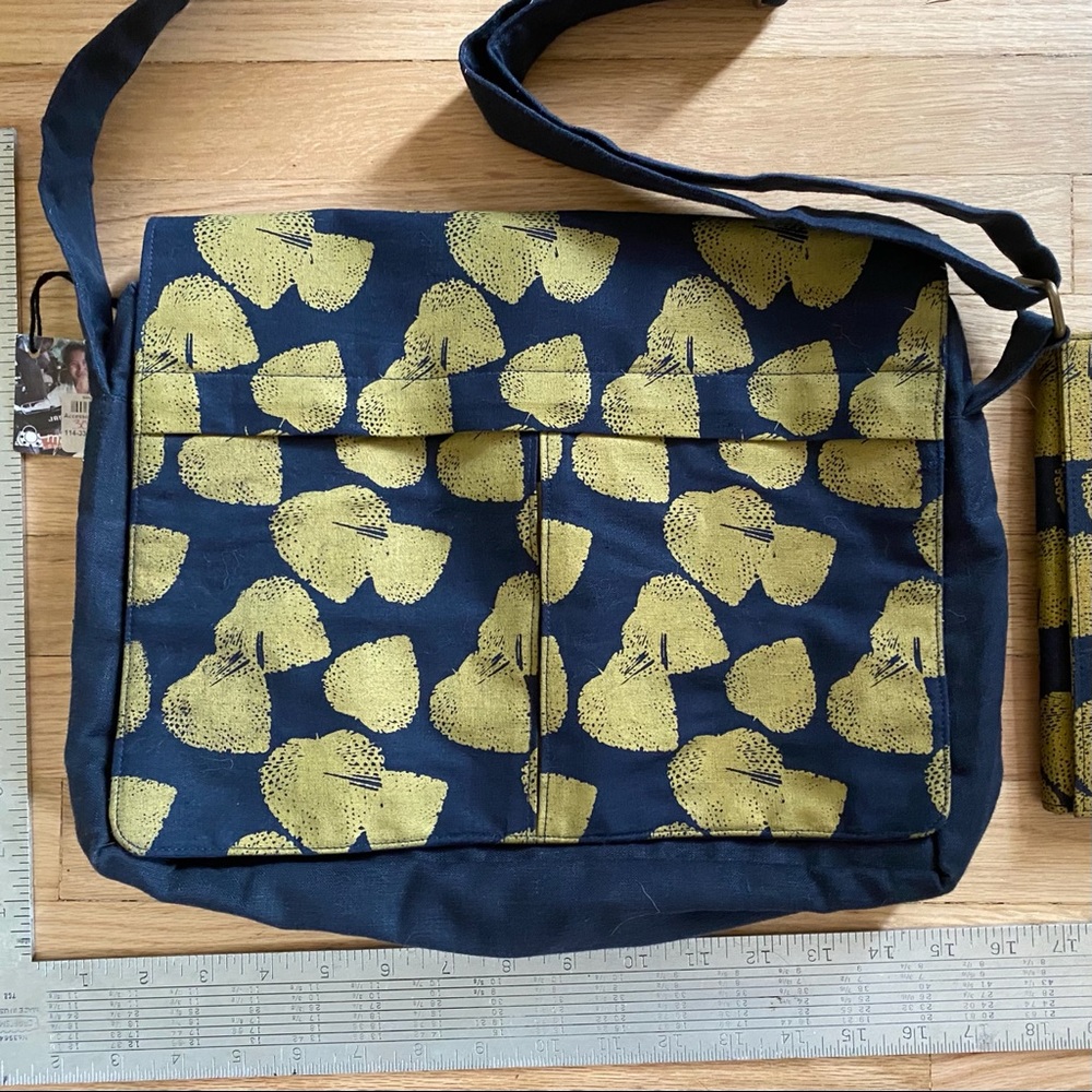 Fair Trade/eco Malia Designs Messgr Bag & wallet